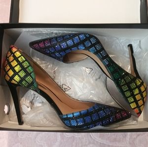 Sparkly Rainbow Pumps